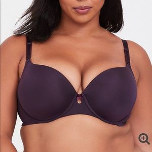 TORRID GRAPE PURPLE BACK SMOOTHING BRA